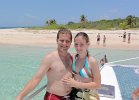On deck of Boat for Snorkel Trip